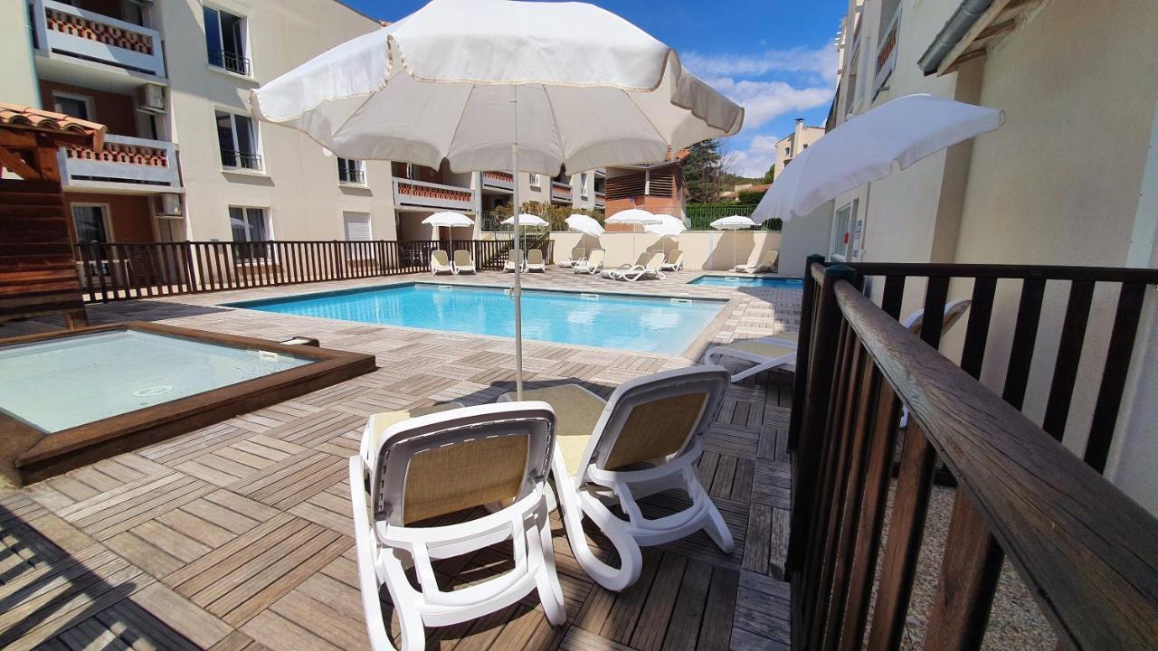 Douceur Du Verdon- Climatise Avec Piscine, Parking Gréoux-les-Bains Exterior photo
